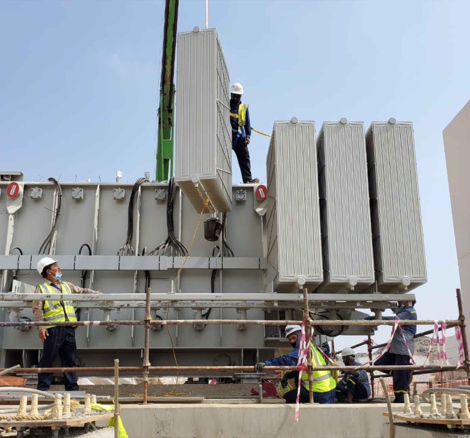 Industrial power transformer of the kind NPM sources and supplies